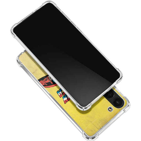 Marvel Classic Comics Captain America Galaxy S24 FE Clear Case